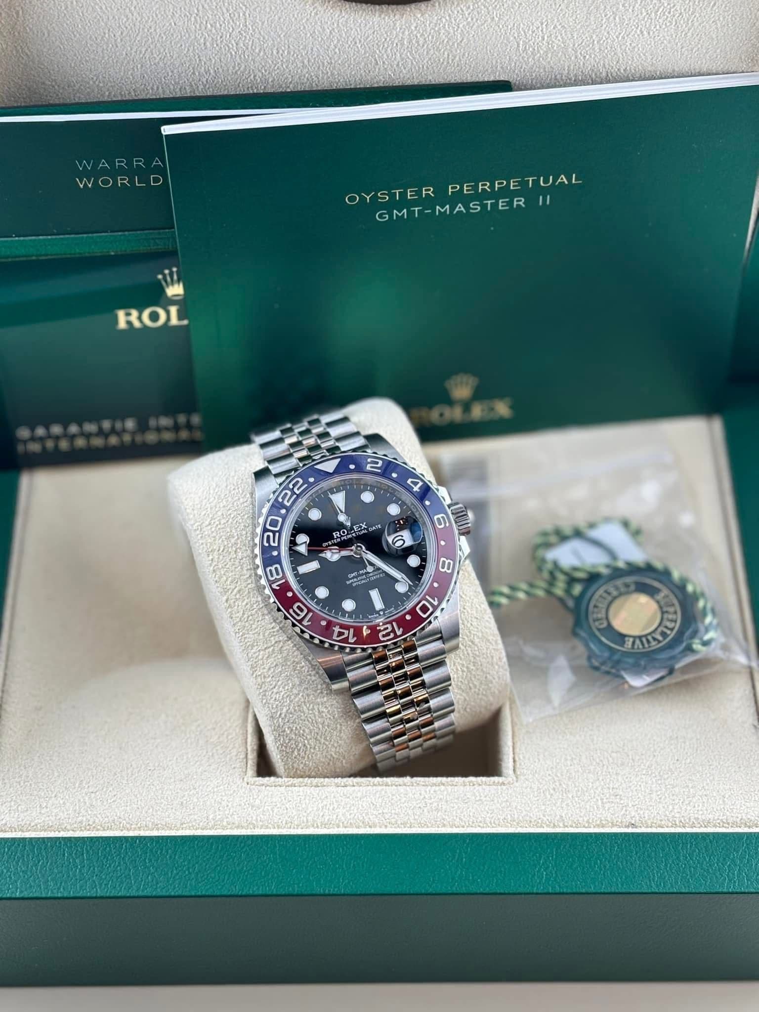 Rolex GMT-Master II "Pepsi" Jubilee